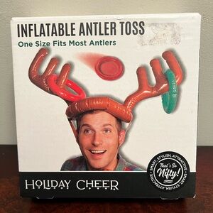 Holiday Cheer Inflatable Antler Toss